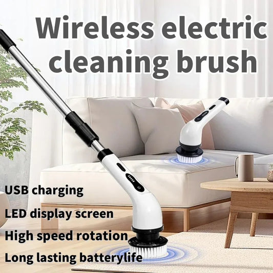 Multi functional electric cleaning brush