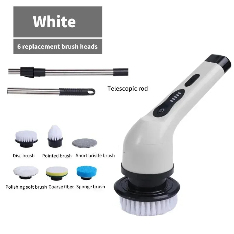 Multi functional electric cleaning brush