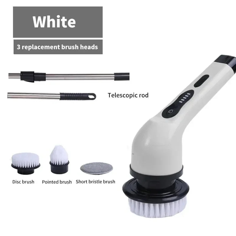 Multi functional electric cleaning brush